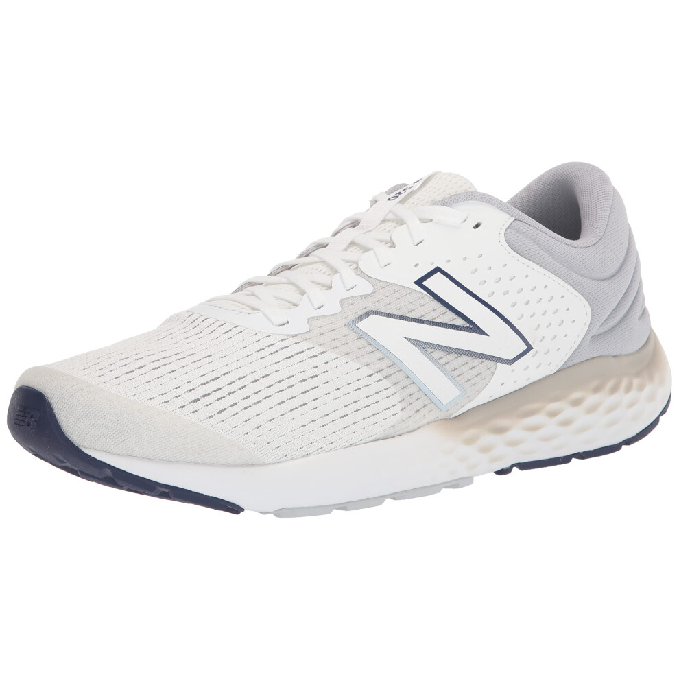 New Balance Mens 520 V7 Running Shoe  Whitegray  75 X-Wide