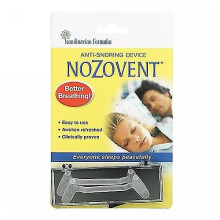 Scandinavian Formulas Nozovent Anti-snoring Device, 2 Ct (pack Of 1) Xinmu