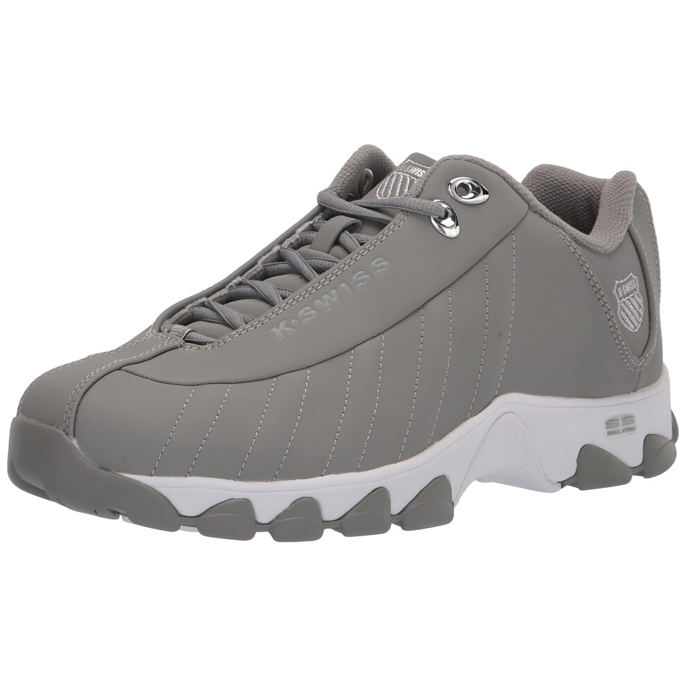 K-Swiss Men's ST329 CMF Sneaker  Neutral Gray/Silver  8 XW