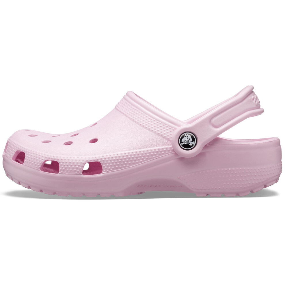 Crocs Unisex Classic Clog  Ballerina Pink  10 Men/12 Women