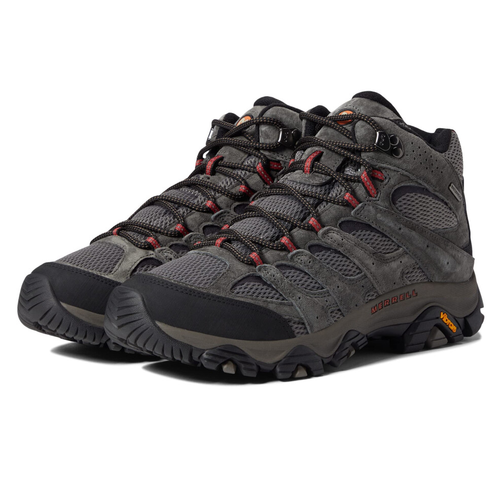 Merrell Mens Moab 3 Mid Waterproof Hiking Boot  Beluga  12