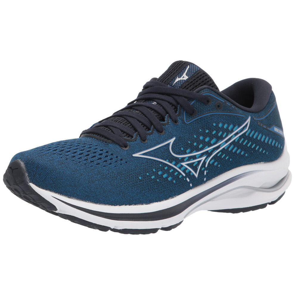 Mizuno Men's Wave Rider 25 Running Shoe  Imperial Blue  12