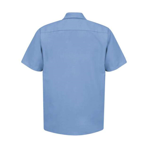 Red Kap Industrial Kurzarm-Arbeitshemd - Hellblau L
