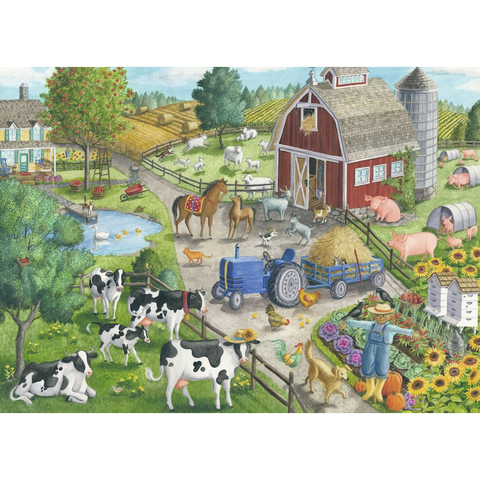 Ravensburger 09640 Home on The Range Jigsaw Puzzles  Green