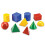 Learning Resources Learning Resources Large Geometric Shapes  10 Pieces   3"" 2