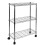 Chariot utilitaire polyvalent  3 niveaux Oceanstar, chrome 1