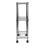 Chariot utilitaire polyvalent  3 niveaux Oceanstar, chrome 3