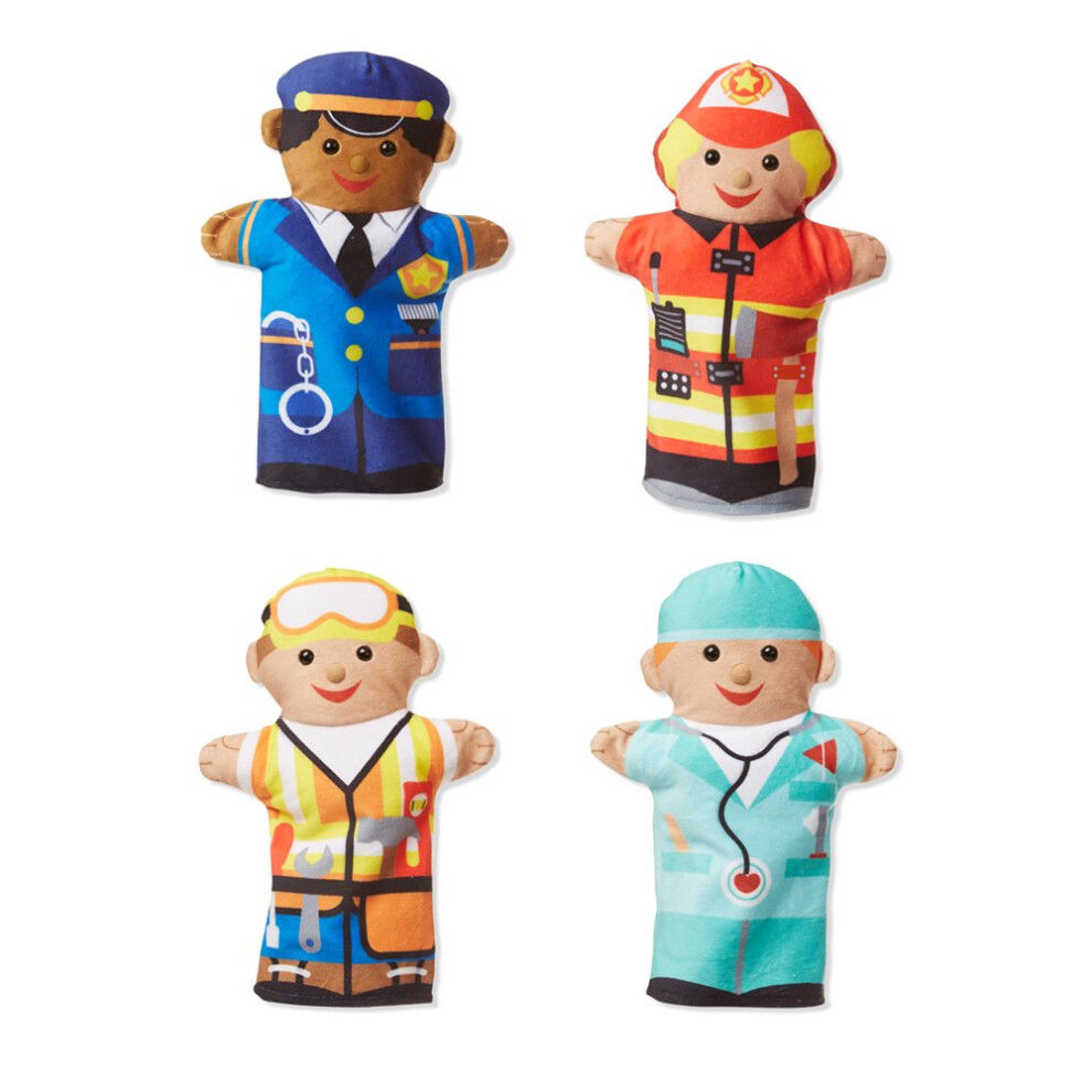 Melissa & Doug 96037 Jolly Helpers Hand Puppet  Multicolor