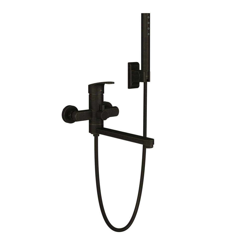 Photos - Other Bathroom Accessories PULSE ShowerSpas Oil-Rubbed Bronze Wall Mounted Tub Filler 3030-WMTF-ORB