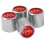 NCAA Iowa State Cyclones metald?kventilstammeh?tter 4-pak 1