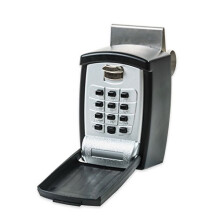 KeyGuard SL-591 Bote de verrouillage bouton de perforation pour fentre de voiture Noir Bote de rangement pour cls portable pour coffre-fo