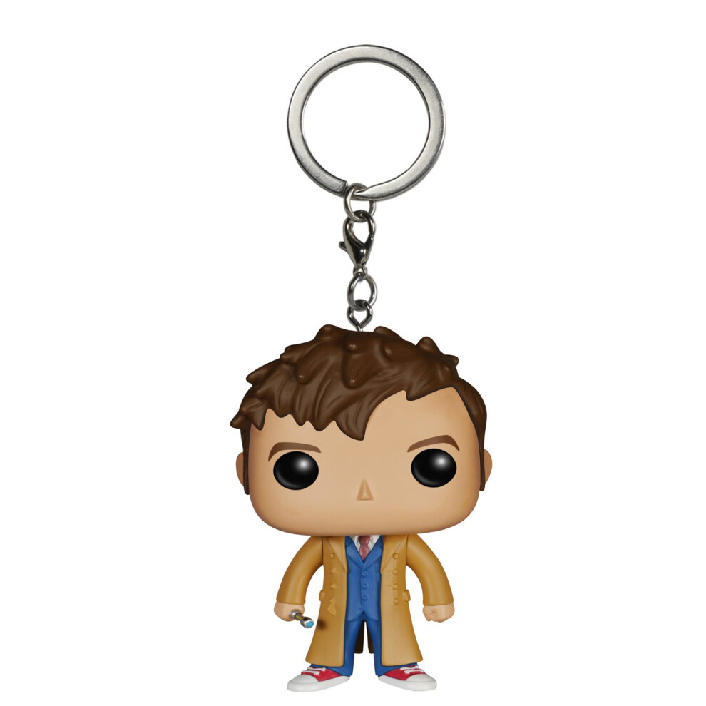 Funko Doctor Who - Dr #10 Action Figure Pocket Pop Keychain