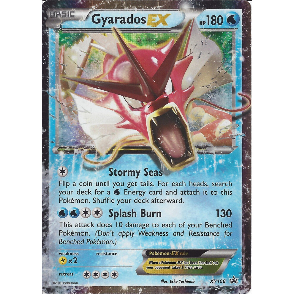 Pokemon - Gyarados-EX (XY106) - XY Black Star Promos - Holo