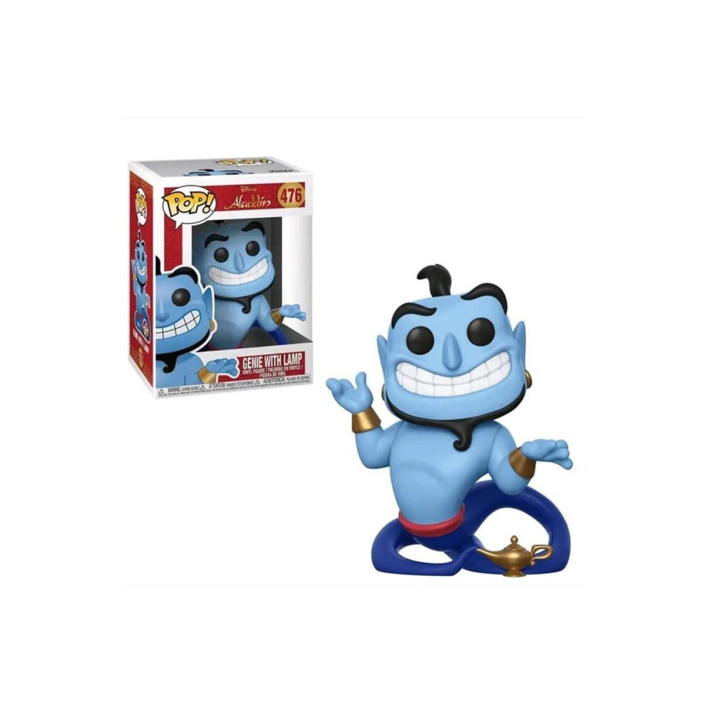 Funko 35757 Pop! Disney: AladdinGenie with Lamp  Multicolor