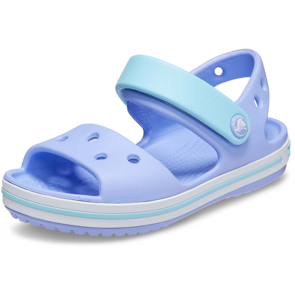 crocs Kids crocband Sandals  Moon Jelly  3 US Unisex Little