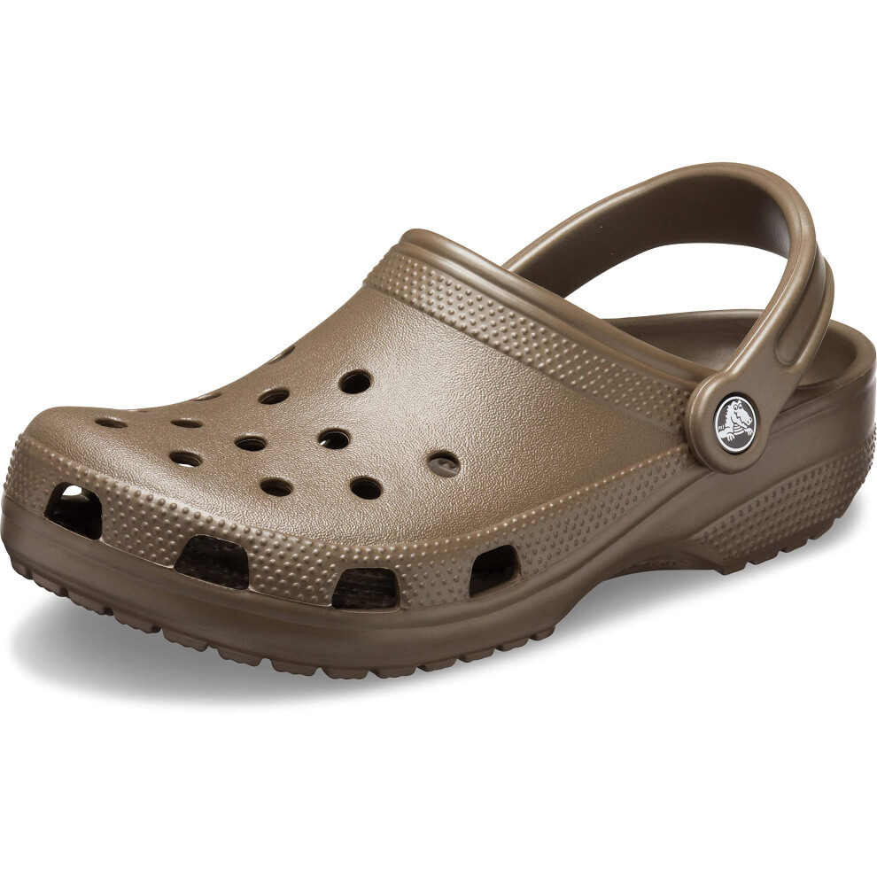 crocs Unisex classic clog chocolate Mens 6  Womens 8 Medium