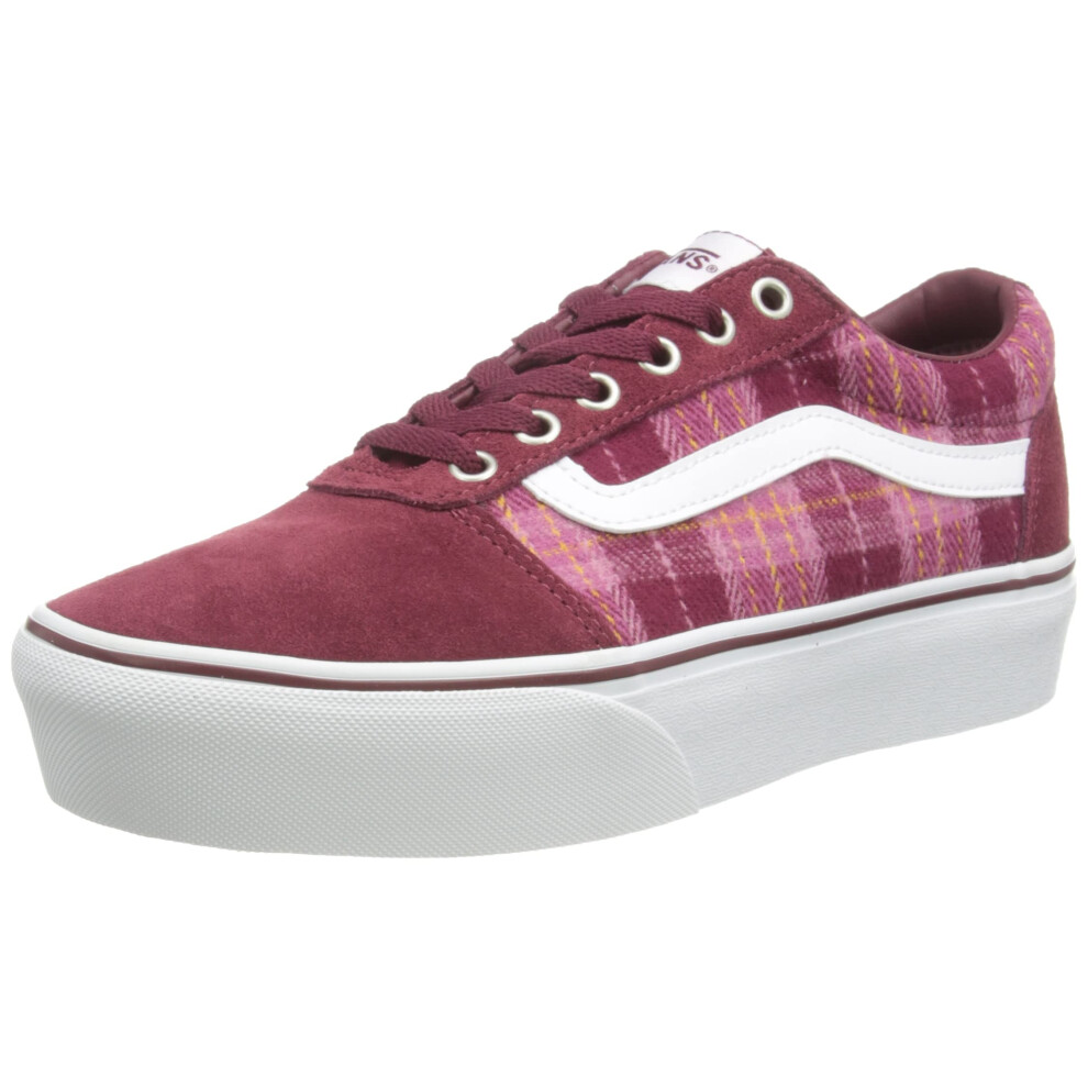 Vans WomenAs Ward Platform canvas Low-Top Sneakers  Port  6