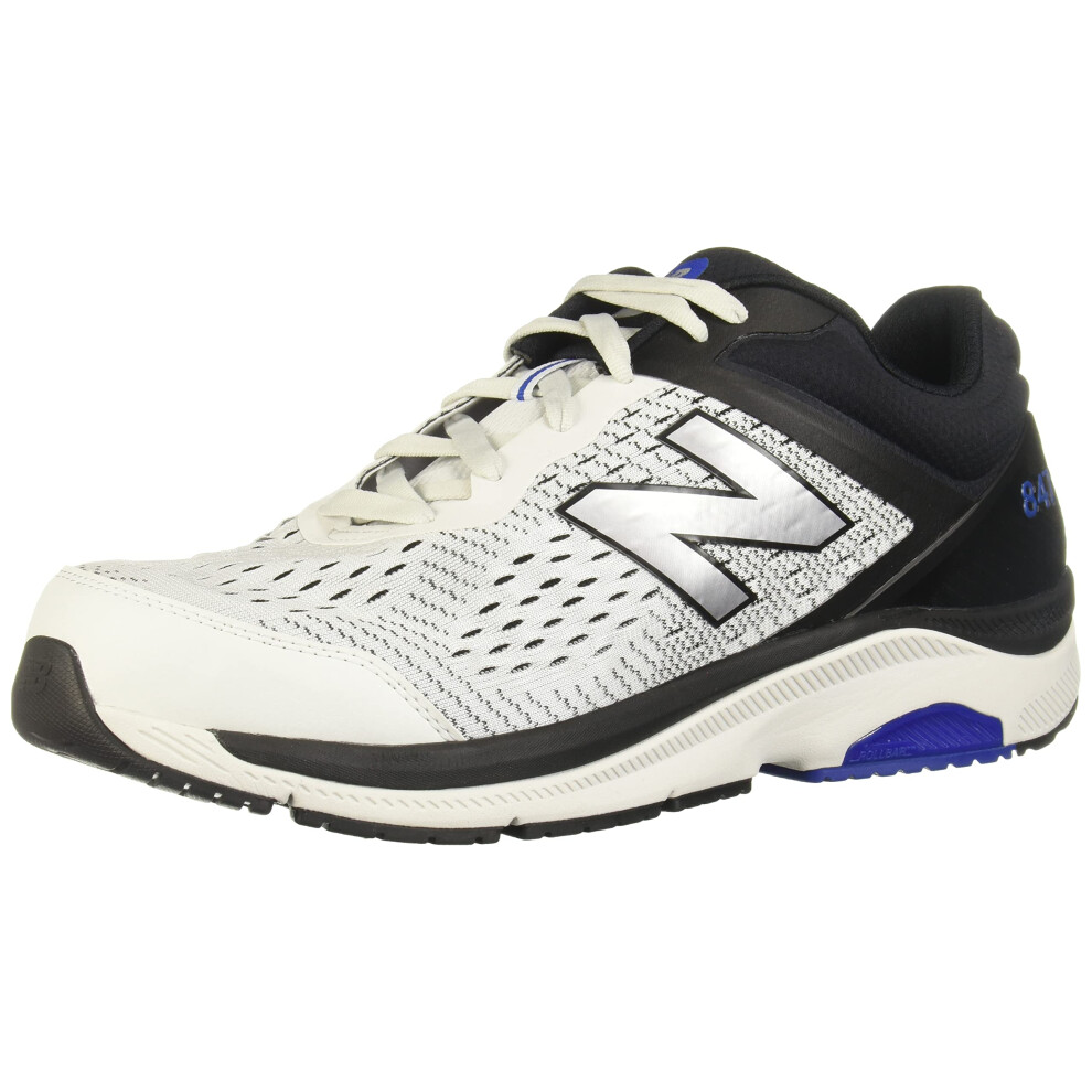 New Balance Men's 847 V4 Walking Shoe  Arctic Fox/Black  10