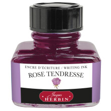 J. Herbin Fountain Pen Ink - 30 ml Bottled - Rose Tendresse