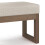 Milltown 26 in Wide Rectangle Footstool Small Ottoman Bench 3