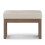 Milltown 26 in Wide Rectangle Footstool Small Ottoman Bench 1