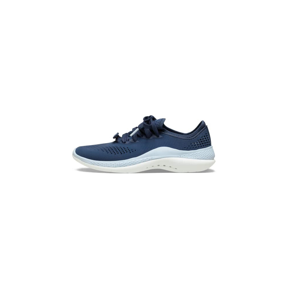 crocs Womens LiteRide 360 Pacer Sneakers  NavyBlue grey  11