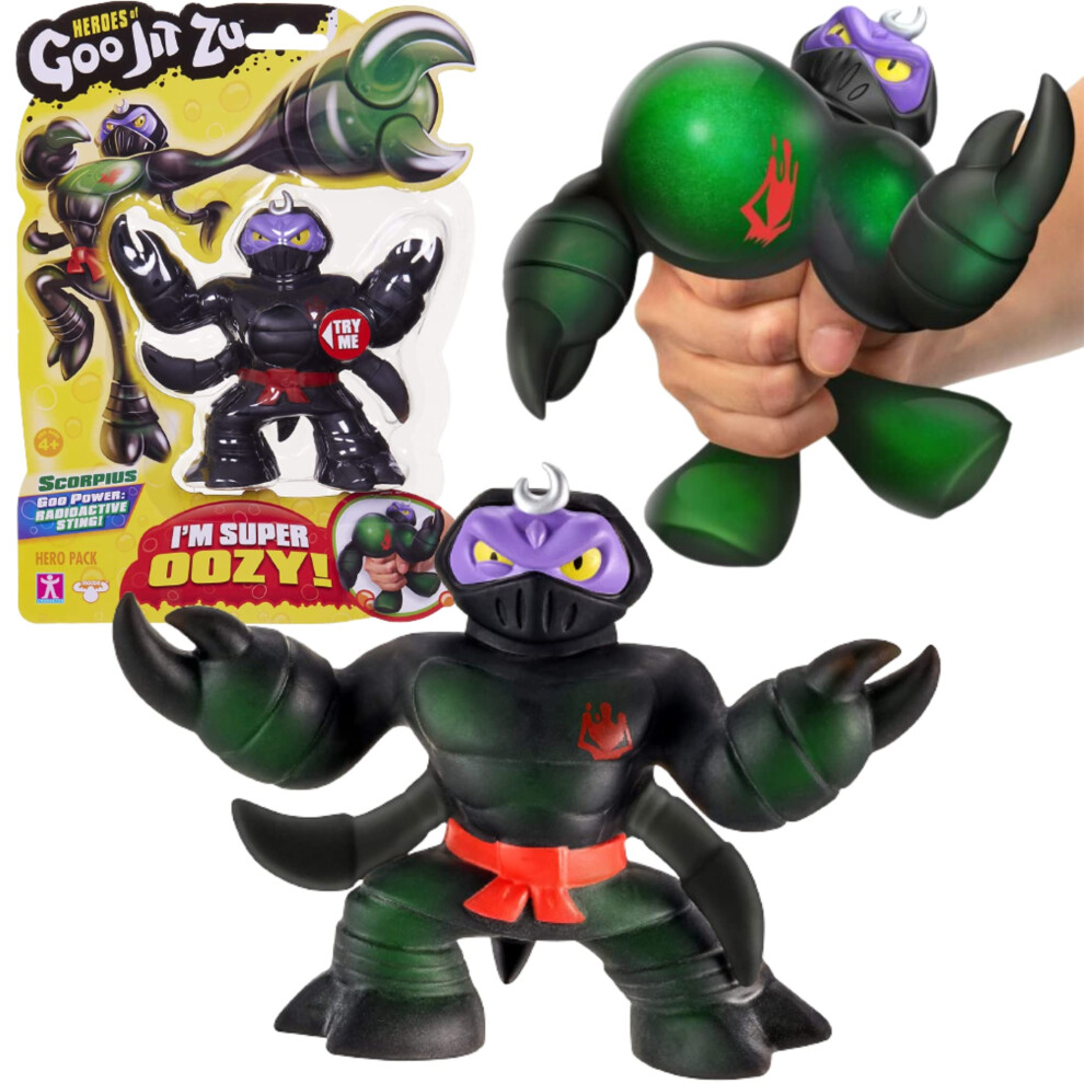 Heroes of Goo Jit Zu - Oozy Scorpion Action Figure  Scorpius