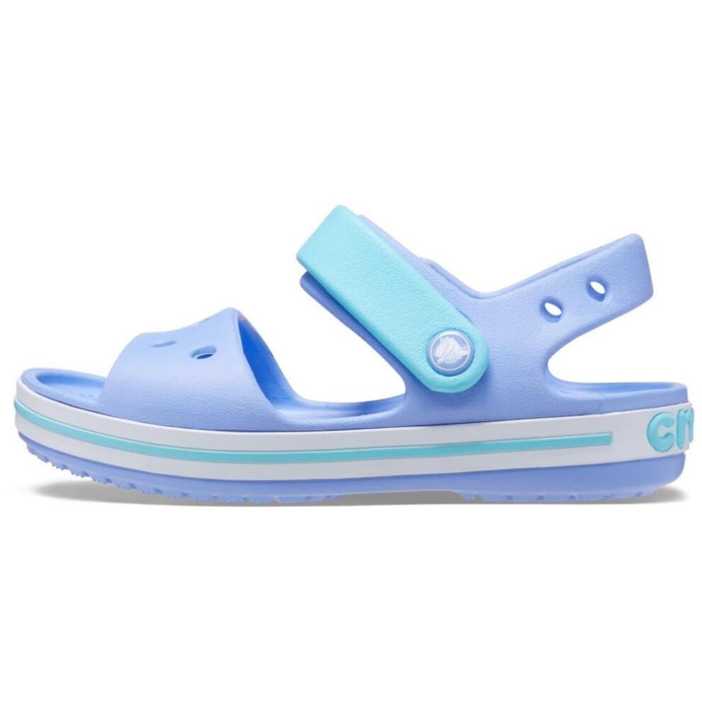 crocs Kids crocband Sandals  Moon Jelly  8 US Unisex Toddler