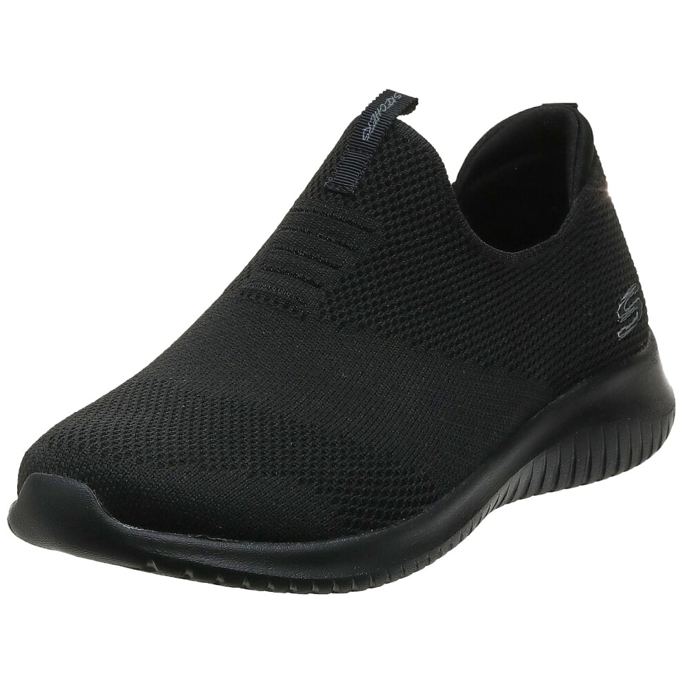 Skechers womens Ultra Flex - First Take Sneaker  Black  5 US