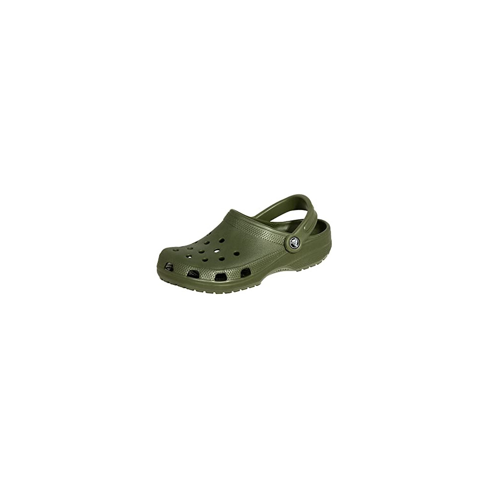 crocs Unisex classic clog Army green Mens 5  Womens 7 Medium