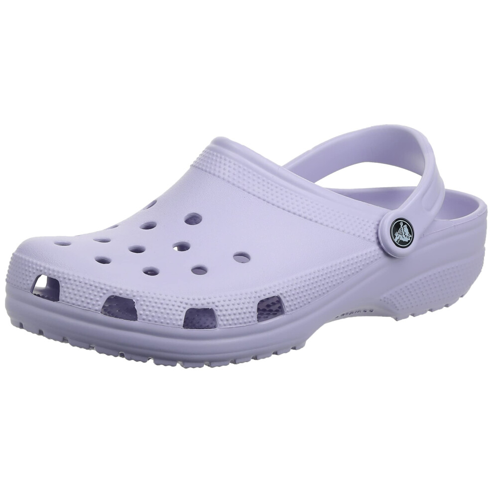 crocs Unisex classic clog Lavender Mens 13  Womens 15 Medium