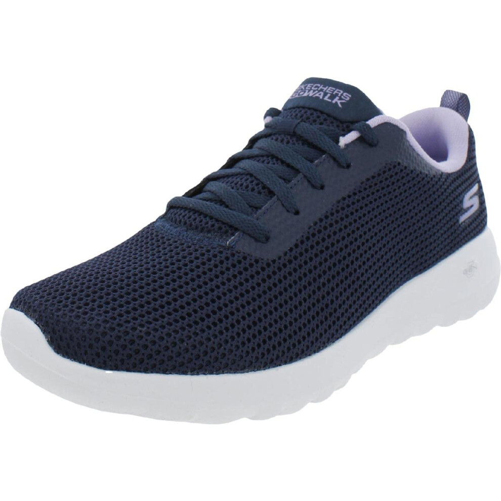 Skechers Women's Go Walk Joy-15641 Sneaker Navy/Lavender 6.5