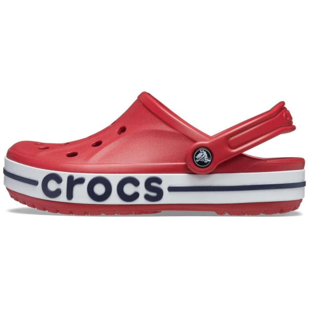 crocs Unisex-Adult Bayaband clogs  PepperNavy  8 Men10 Women