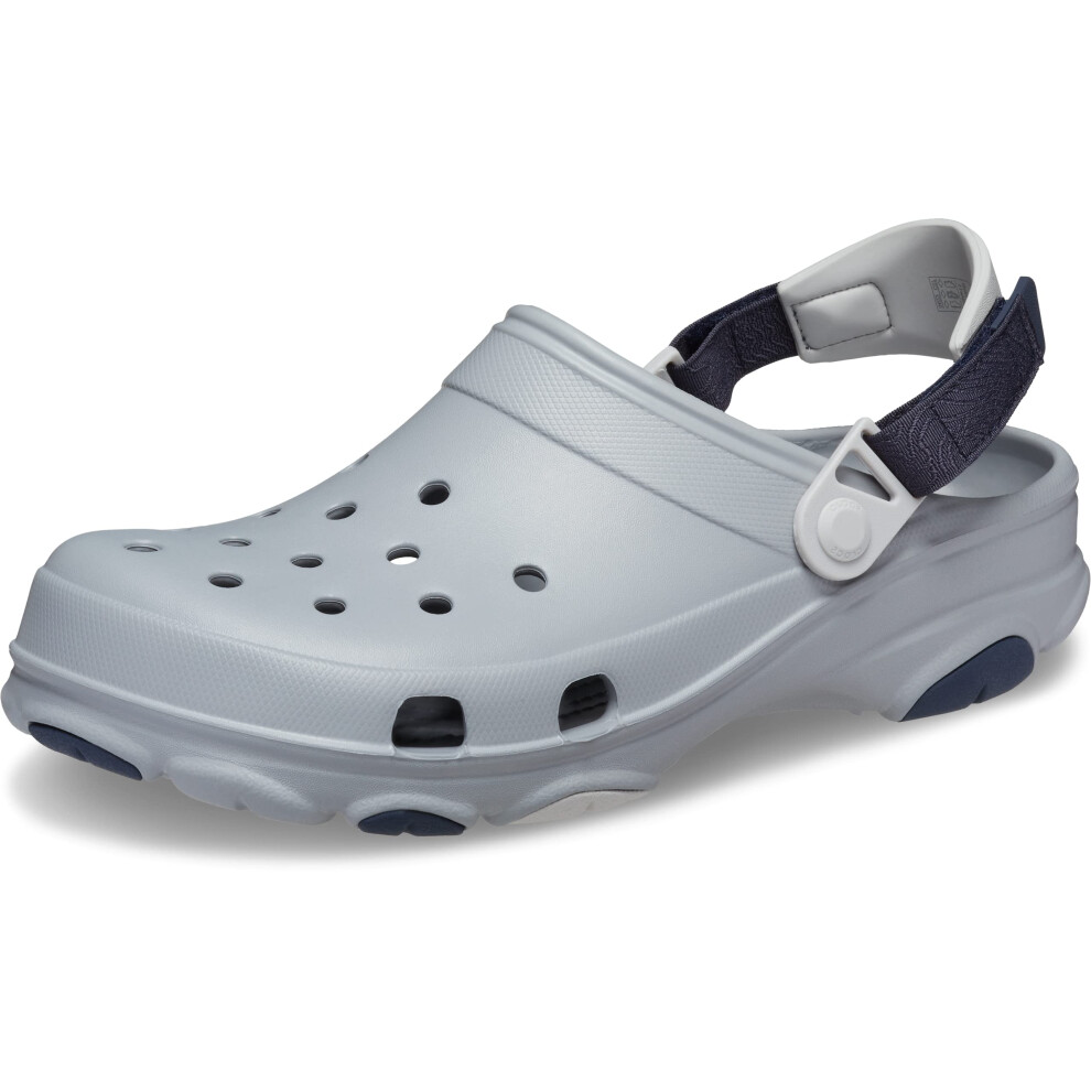 crocs Unisex classic All Terrain clogs  Light grey  5 US Men