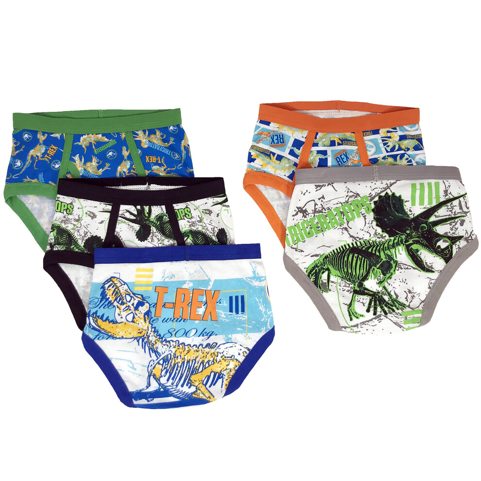 Jurassic World Boys Little Underwear Multipacks  Brief5pk  4