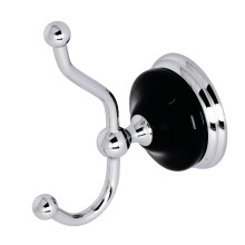 Kingston Brass BA9117C Water Onyx Robe Hook Polished Chrome