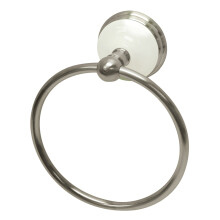 Kingston Brass BA1114SN Victorian Towel Ring Brushed Nickel