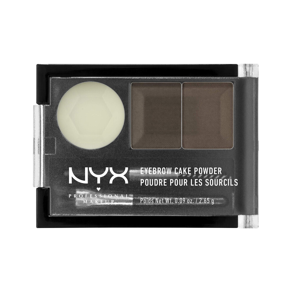 NYX PROFESSIONAL MAKEUP Eyebrow cake Powder  Dark BrownBrown