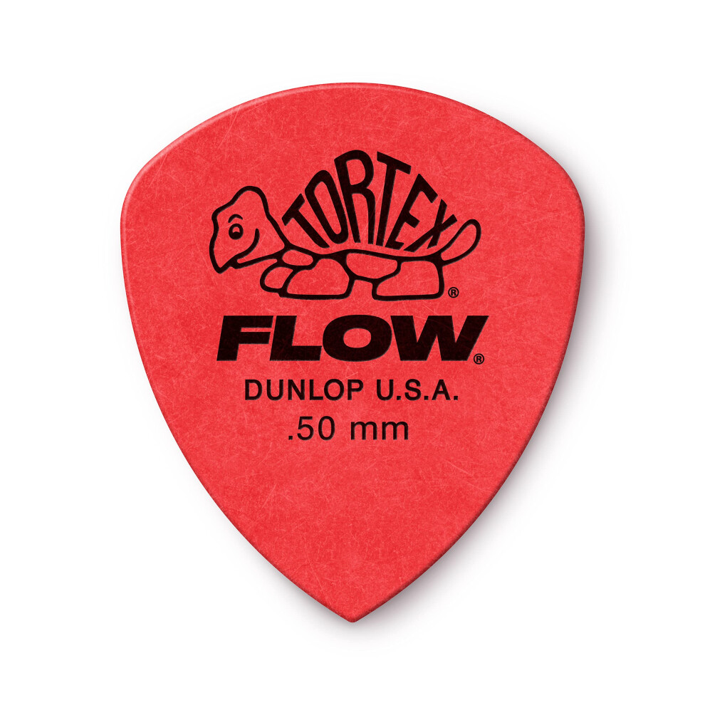 Jim Dunlop Tortex Flow Standard .50mm Guitar Picks (558R.50)