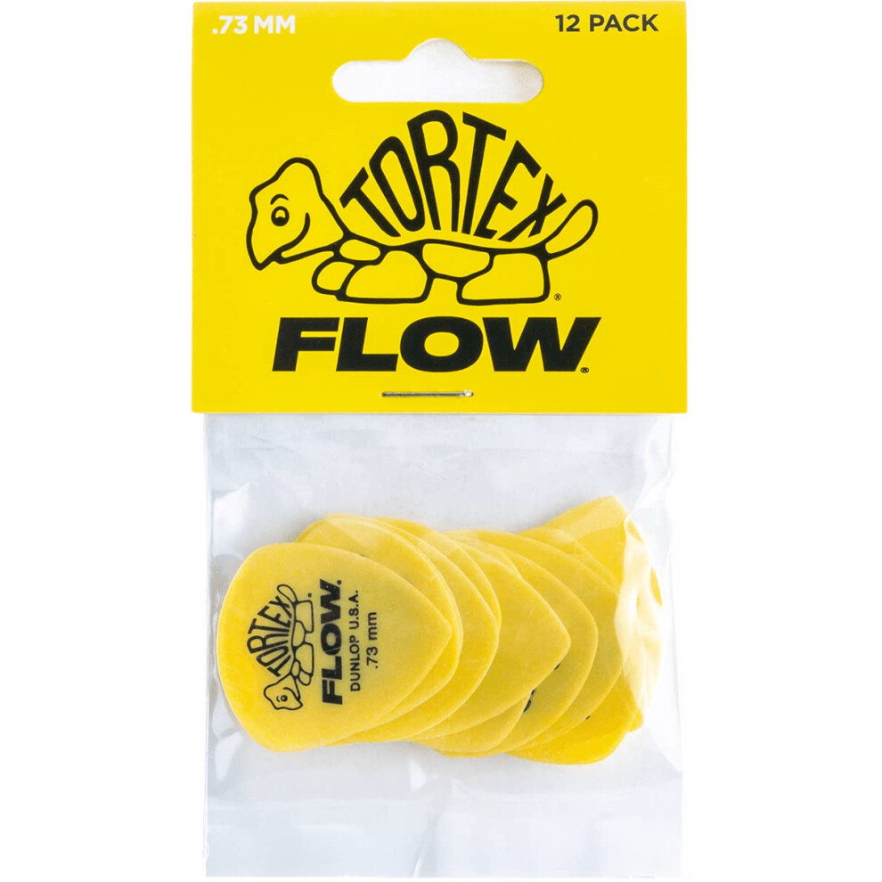 Jim Dunlop Tortex Flow Standard .73mm Guitar Picks (558P.73)