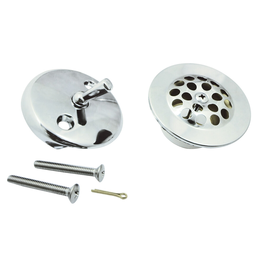 Kingston Brass DTL5305A1 Grid Tub Drain Kit  Polished Chrome