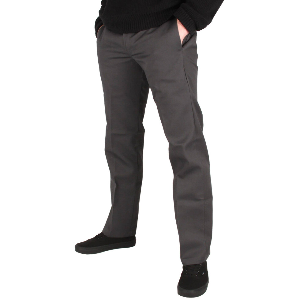 Dickies Test The Slim Straight Work Pants 29W x 30L charcoal