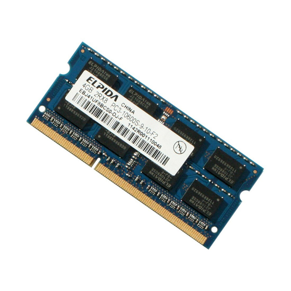 New! 4GB DDR3 PC10600 1333MHz PC3-10600 SODIMM Laptop Memory