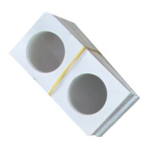 Protecteurs en papier Guardhouse 2.5x2.5 Type agrafé 100 pièces