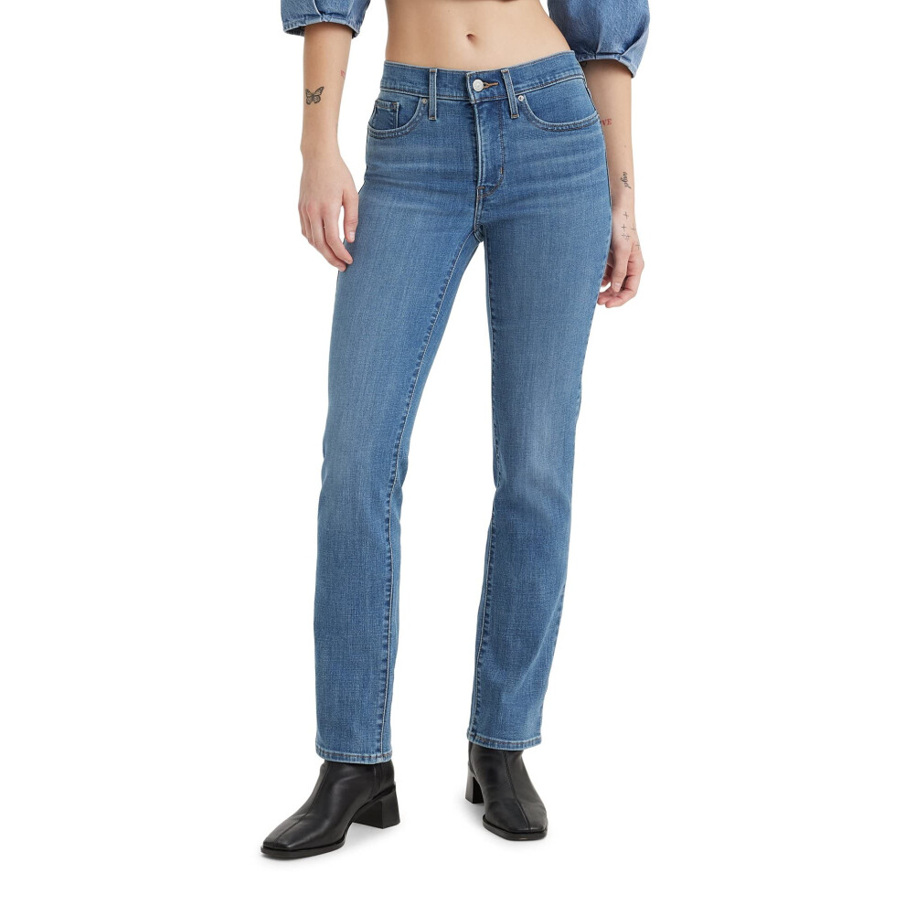 Levis Womens 314 Shaping Straight Jeans  (New) Lapis Bare  26