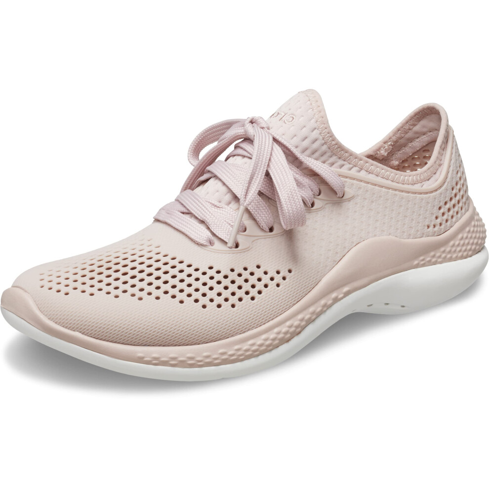 Crocs Women's LiteRide 360 Pacer Sneakers  Pink Clay/White  8