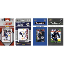 NHL Winnipeg Jets 4 r zne sady licencovan ch zberatelsk ch kariet t mov