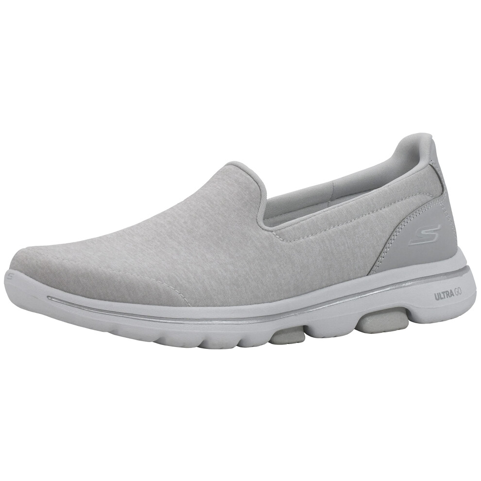 Skechers Women's GO Walk 5-Honor Sneaker  Light Grey  11 M US