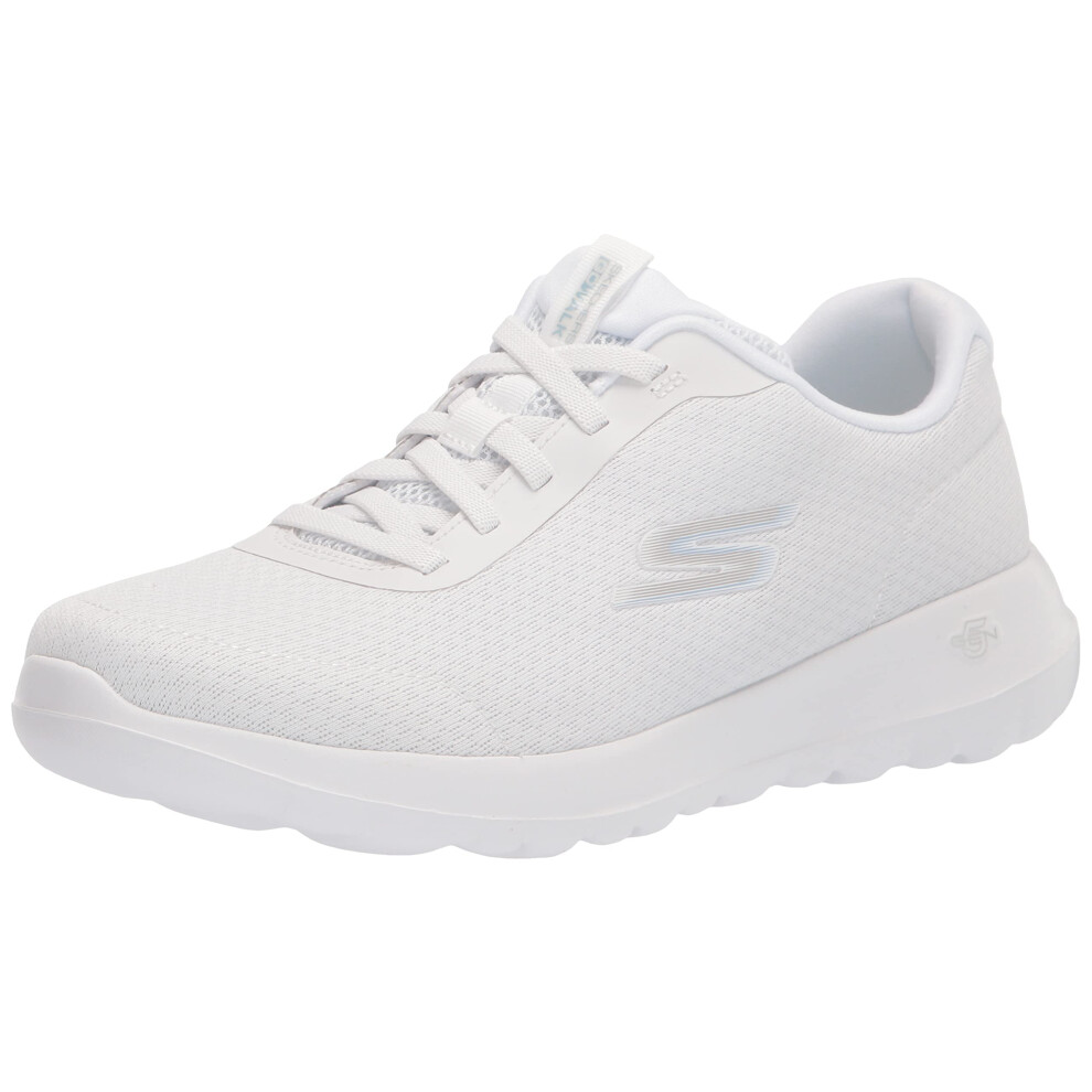 Skechers Women's GO Walk Joy-Ecstatic Sneaker  White/Blue  12