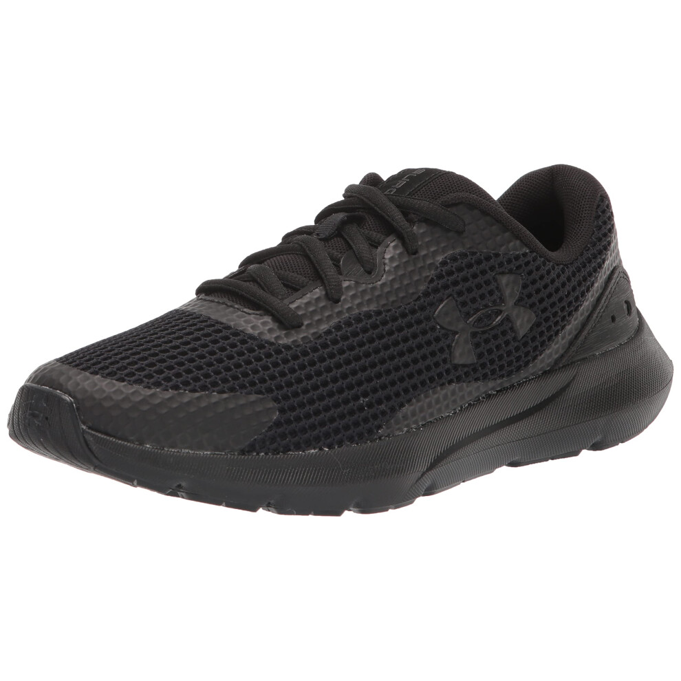 Under Armour Womens Surge 3 Running Shoe  Black (002)Black  6